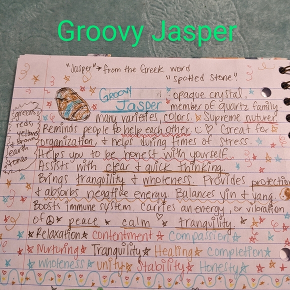 Groovy Jasper Stone Bronze Wire Wrapped Necklace Artisan Wearable Art Handmade - Picture 7 of 17